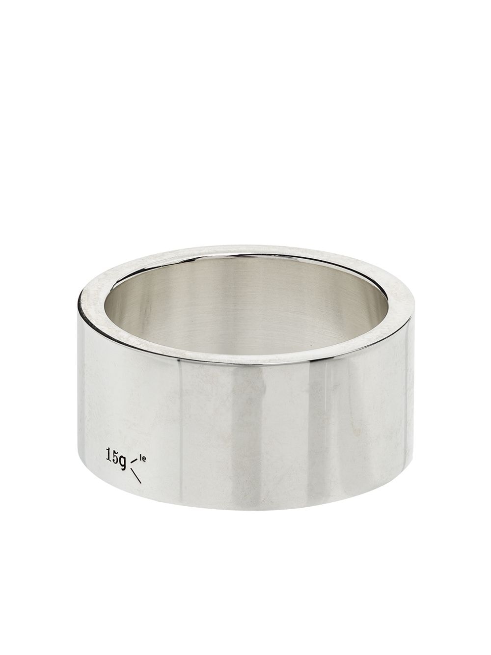 Le Gramme Polierter La 15g Bandring - Silber von Le Gramme