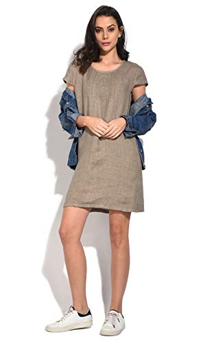 Le Jardin du Lin Damen Casual Dress, Beige, 36(FR 38) von Le Jardin du Lin