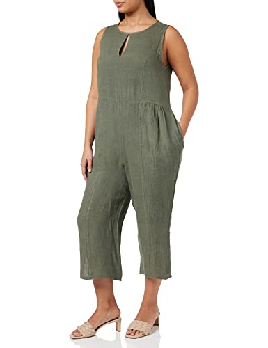 Le Jardin du Lin Damen TRLSC101274 Jumpsuit, Leichtes Khaki, L/40 von Le Jardin du Lin