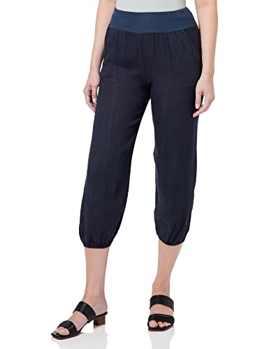 Le Jardin du Lin Damen Trlsc100820 Casual Pants, Marine, 34 EU von Le Jardin du Lin