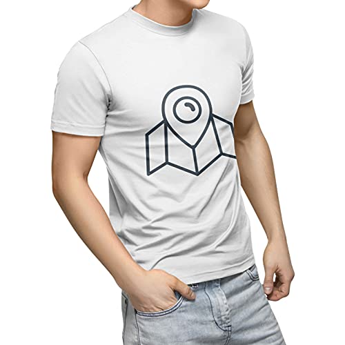 Le Jardin du Lin Unisex-Adult TRTSNW100007-L T-Shirt, Weiß, L von Le Jardin du Lin