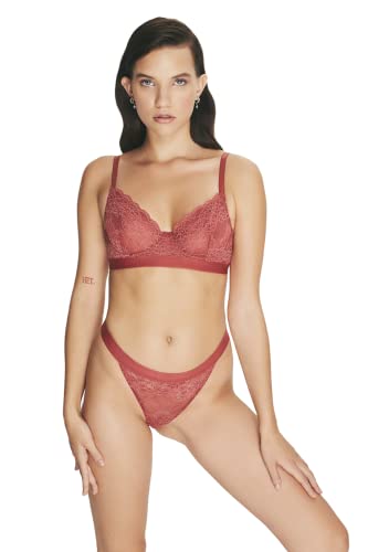 Le Jardin du Lin Women's TRBRLT100042 G-String Panties, Rot, L von Le Jardin du Lin