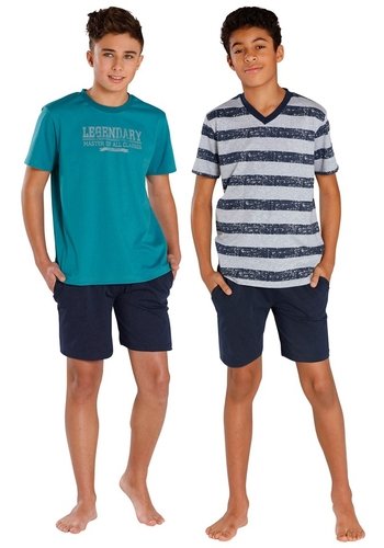 Le Jogger Pyjama, kurz (2 Stck.) Farb-Set von Le Jogger
