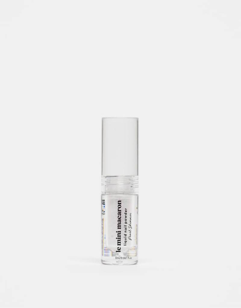Le Mini Macaron - Pearl Shimmer! - Flüssiger Nagelpuder-Weiß von Le Mini Macaron