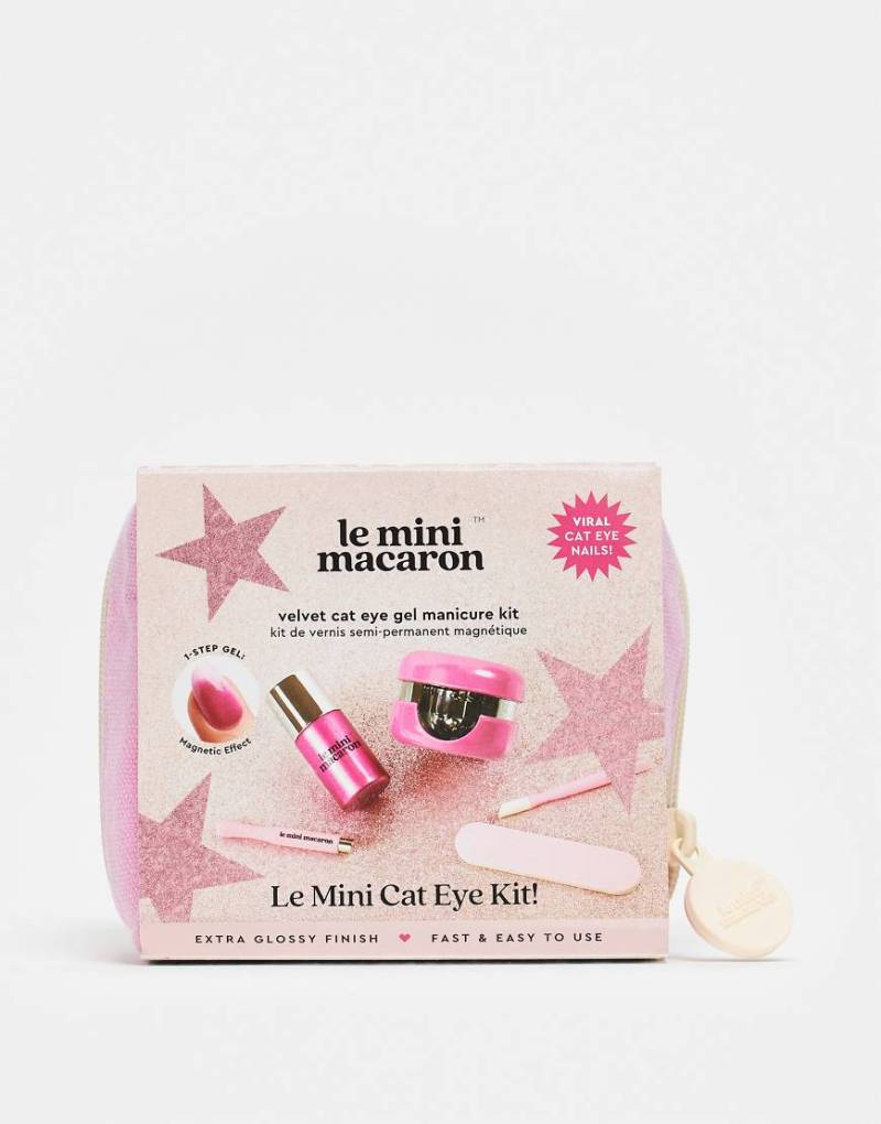 Le Mini Macaron - Velvet Cat Eye - Gel-Maniküreset-Rosa von Le Mini Macaron
