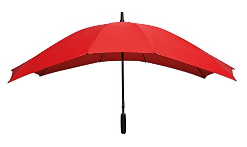 Le Monde du Parapluie Regenschirm für Paare, gerade, Regenschirm für Paare, Rot, ausgezeichnete Windbeständigkeit, Falcon von Ambiance Sticker