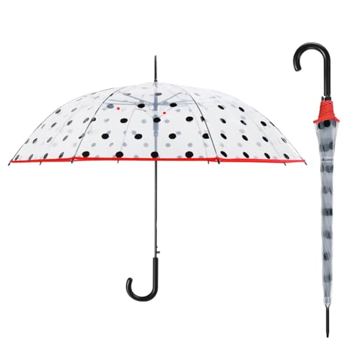 Le Monde du Parapluie - Transparenter Glockenschirm für Damen, durchsichtig, Klassisch Le Monde du Parapluie - Transparenter Glockenschirm für Damen, durchsichtig, Klassisch von Le Monde du Parapluie