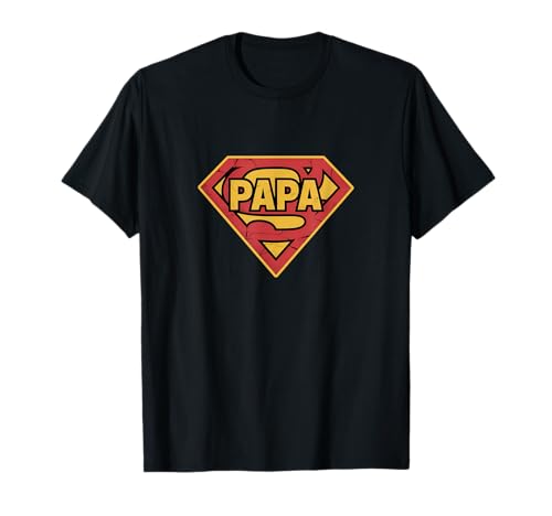 Herren Superpapa T-Shirt Herren Superpapa T-Shirt von Le Paparazzi Made In France