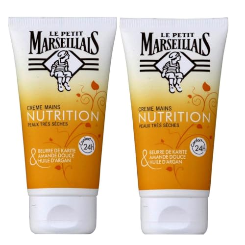 Le Petit Marseillais pflegende Handcreme für sehr trockene Haut, 75 ml, 2 Stück von Le Petit Marseillais