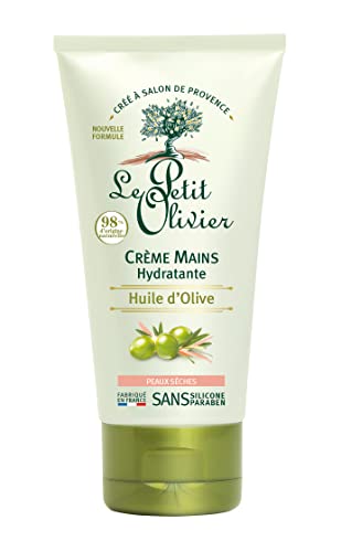 LE PETIT OLIVIER - Feuchtigkeitsspendende Handcreme – Olivenöl – spendet Feuchtigkeit, glättet und beruhigt – trockene Haut – 98% natürlichen Ursprungs – ohne Silikon – 75 von Le Petit Olivier