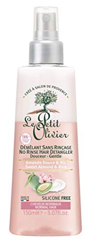 Le Petit Olivier - Ausspülfreie Spülung für normales Haar im Spray mit Mandelblüte & Reiscreme (Amande douce & Crème de Riz) - 150 ml von Le Petit Olivier