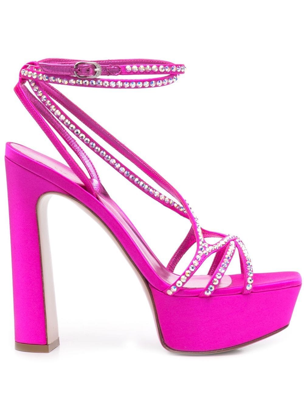 Le Silla Belen Sandalen mit Strass - Rosa von Le Silla