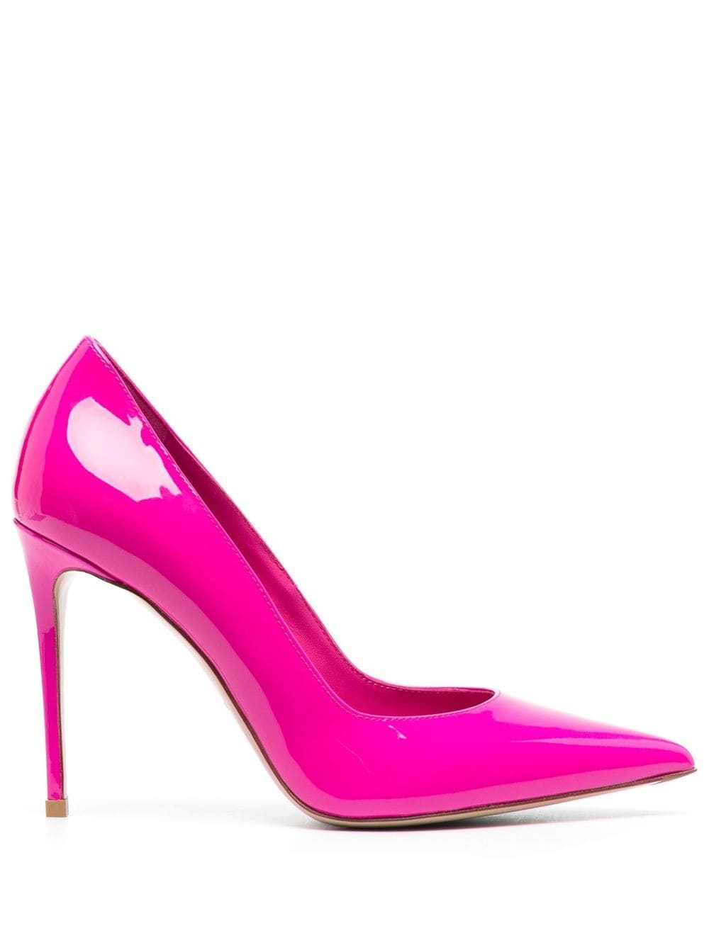 Le Silla Eva Pumps aus Lackleder 100m - Rosa von Le Silla