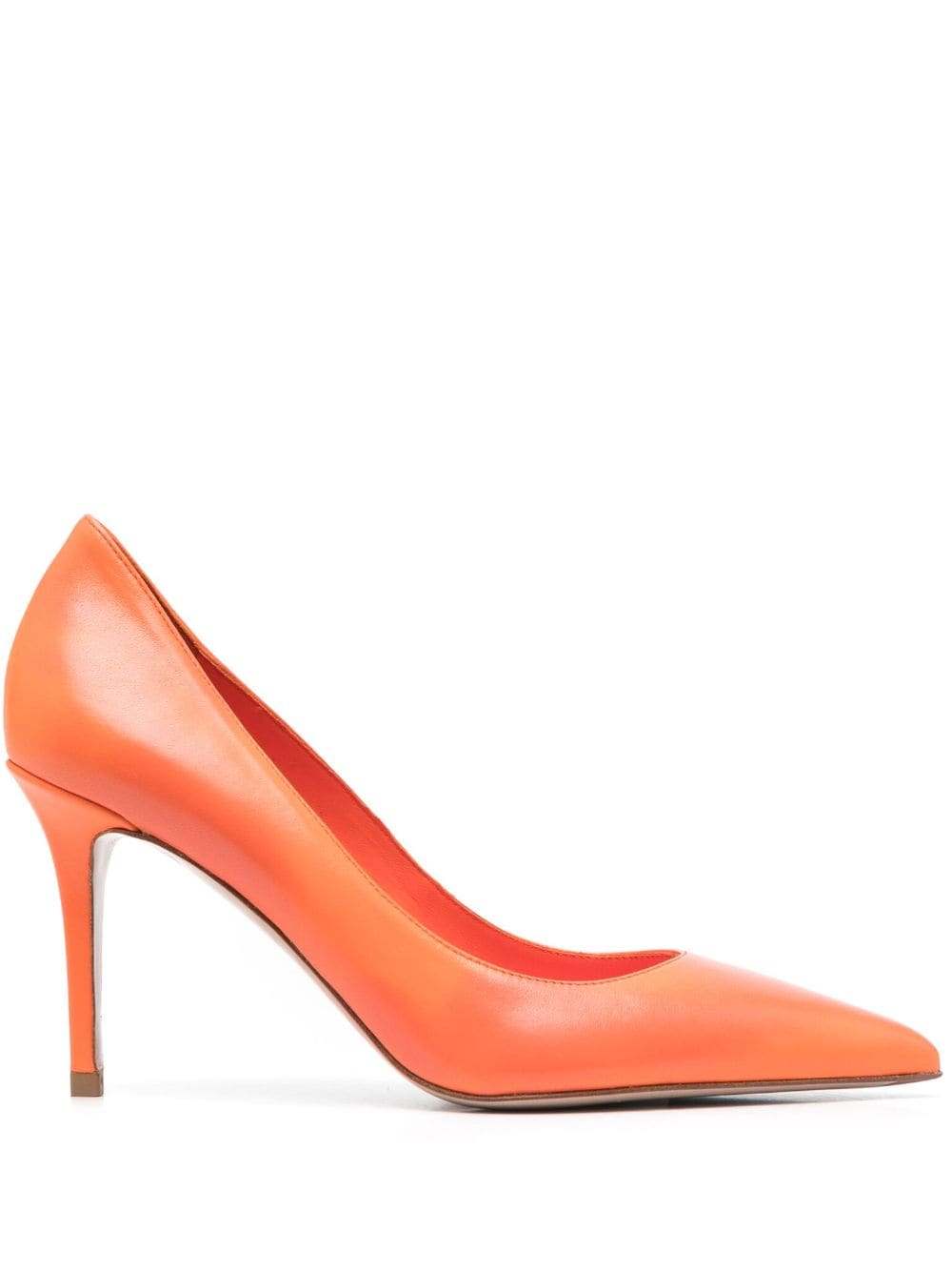 Le Silla Eva Stiletto-Pumps 80mm - Orange von Le Silla