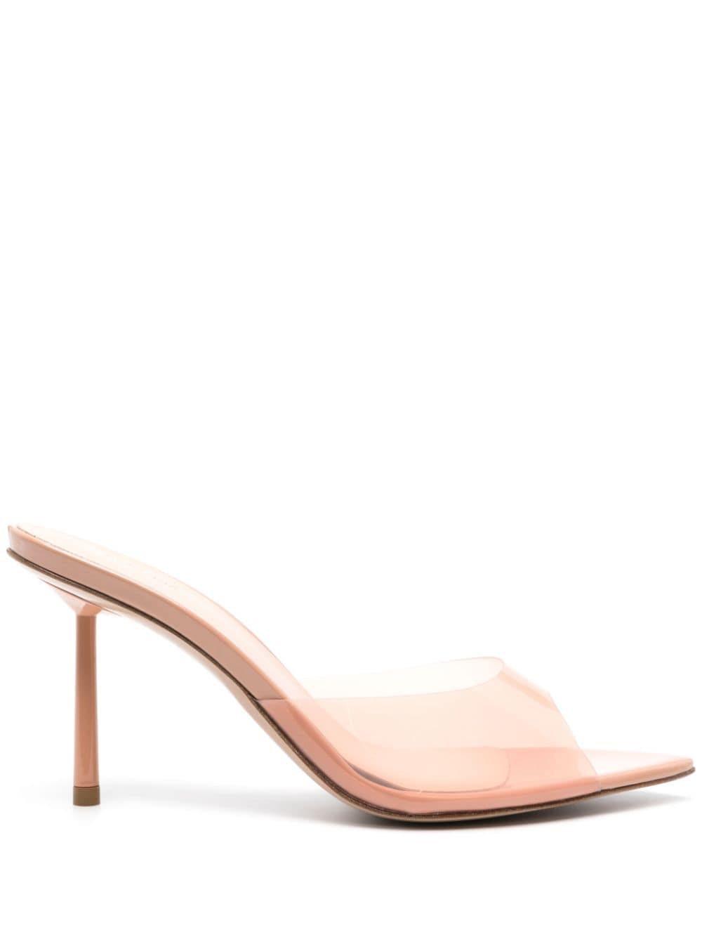 Le Silla Transparente Gilda Mules 90mm - Nude von Le Silla