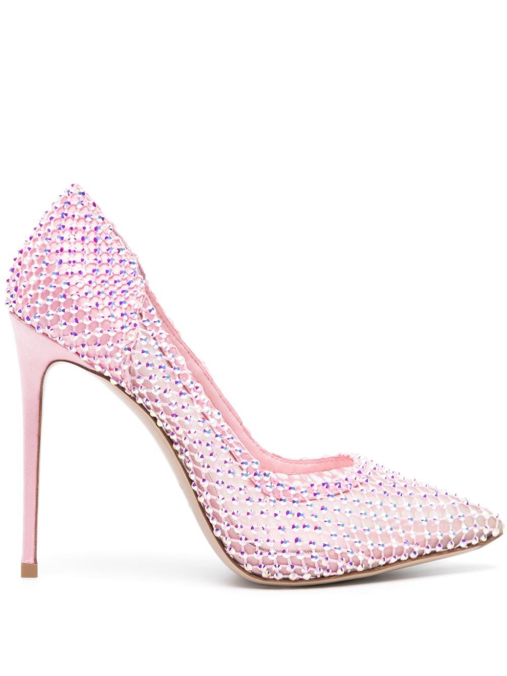 Le Silla Gilda Pumps mit Kristallen 115mm - Rosa von Le Silla