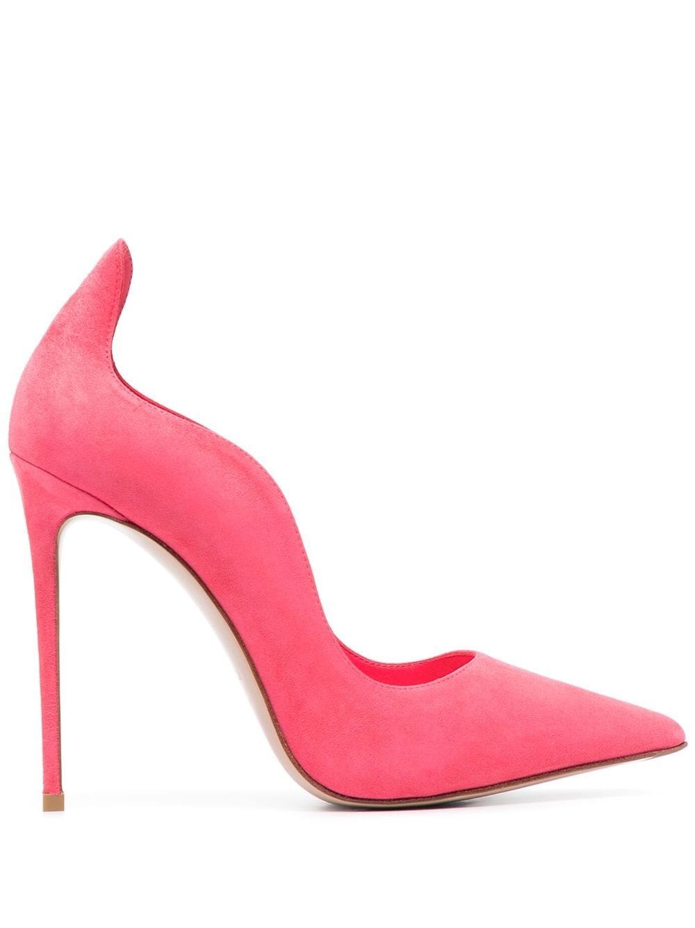 Le Silla Ivy Pumps aus Wildleder 110mm - Rosa von Le Silla