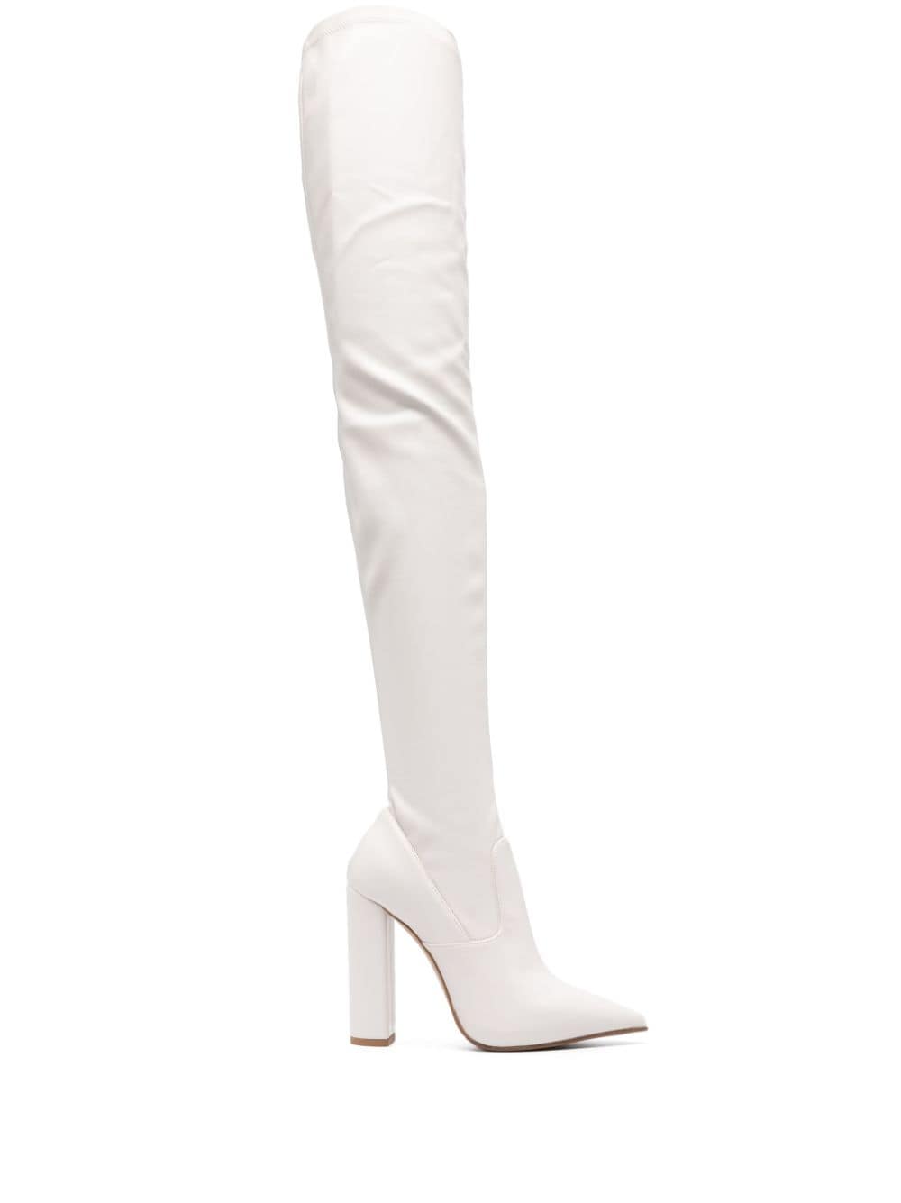 Le Silla Spitze Stiefel 110mm - Weiß von Le Silla
