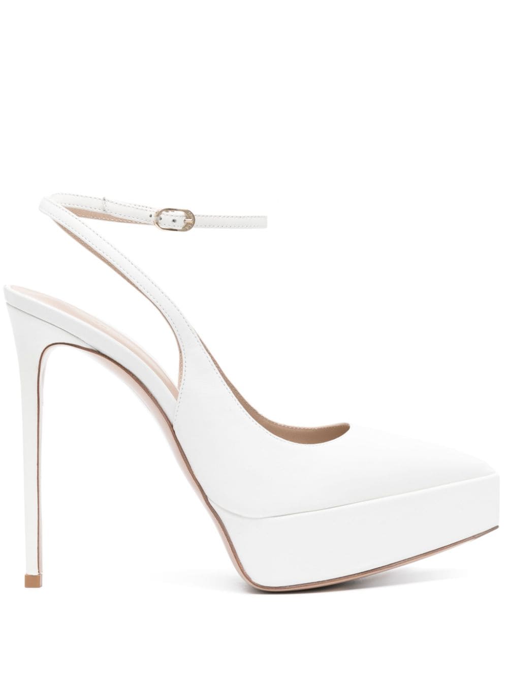 Le Silla Uma Slingback-Pumps 140mm - Weiß von Le Silla