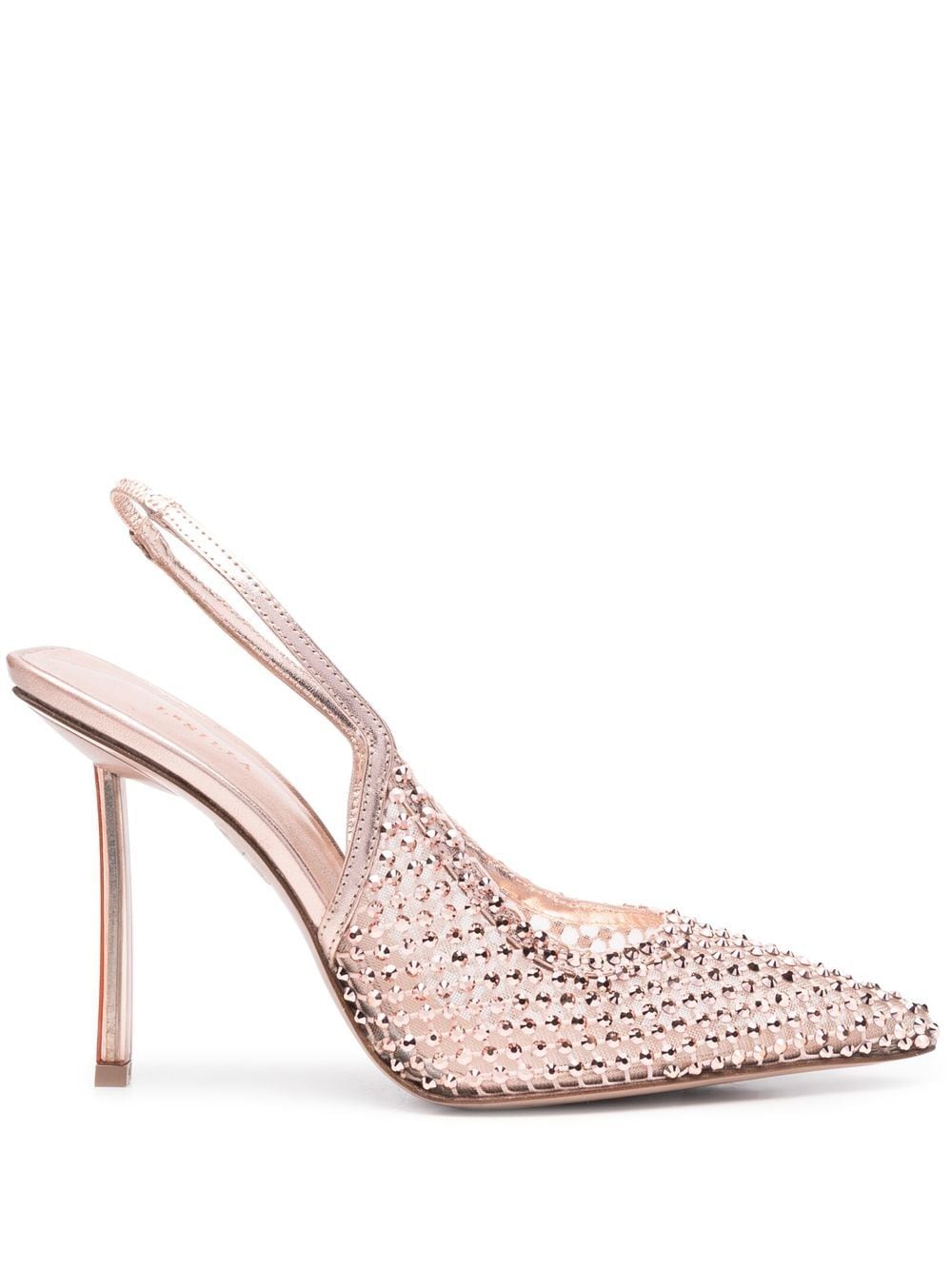 Le Silla Pumps mit Strass 100mm - Rosa von Le Silla