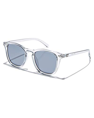 Le Specs Sonnenbrille NO BIGGIE Damen Herren Rechteckige Rahmenform mit UV-Schutz von Le Specs