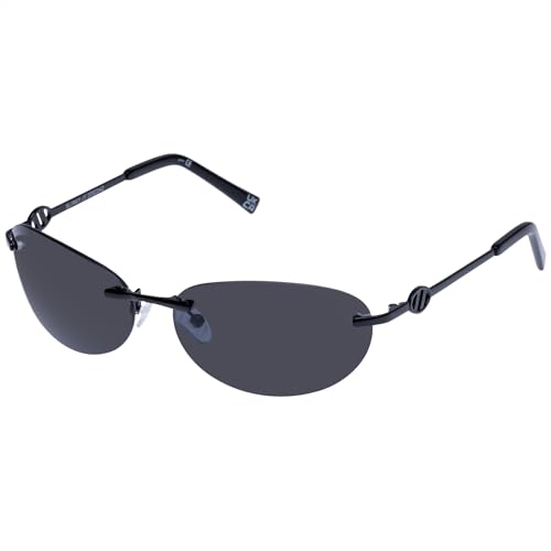 Le Specs Sonnenbrille SLINKY Damen Herren OVAL Rahmenform mit UV-Schutz von Le Specs