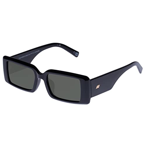 Le Specs THE IMPECCABLE ALT FIT LSP2202482 - BLACK - Damen Herren Rechteckige Rahmenform mit UV-Schutz von Le Specs