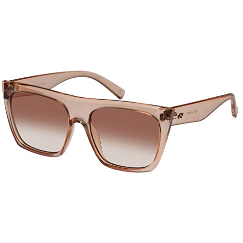 Le Specs THE THIRST LSP2352112 - PINK QUARTZ - Damen Herren Rechteckige Sonnenbrille mit hohem UV-Schutz von Le Specs