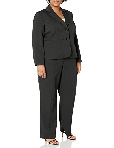 Le Suit Damen Jacken-/Hosenanzug 50041021-169 Business-Anzug Hosen-Set, Schwarz, 48 Mehr von Le Suit