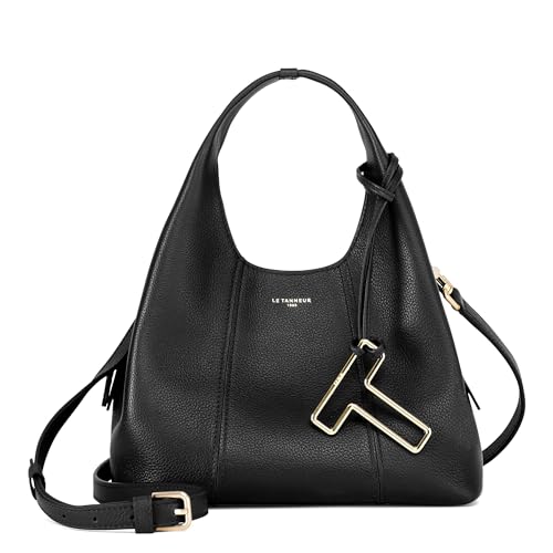 LE TANNEUR Juliette, Handtasche, Schwarz (Schwarz), 13.5x18x24 cm (W x H x L) von Le Tanneur