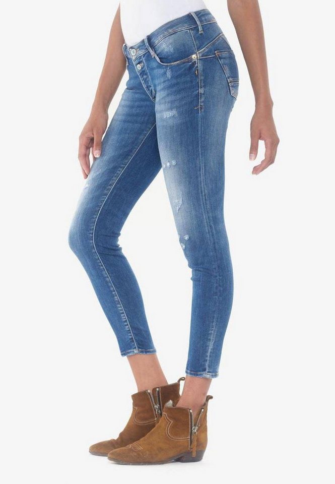 Le Temps Des Cerises Bequeme Jeans PULPC in tollem Used-Look von Le Temps Des Cerises