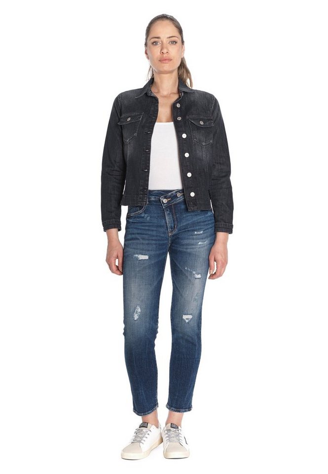 Le Temps Des Cerises Bequeme Jeans PULPHC16 im coolen Used-Look von Le Temps Des Cerises