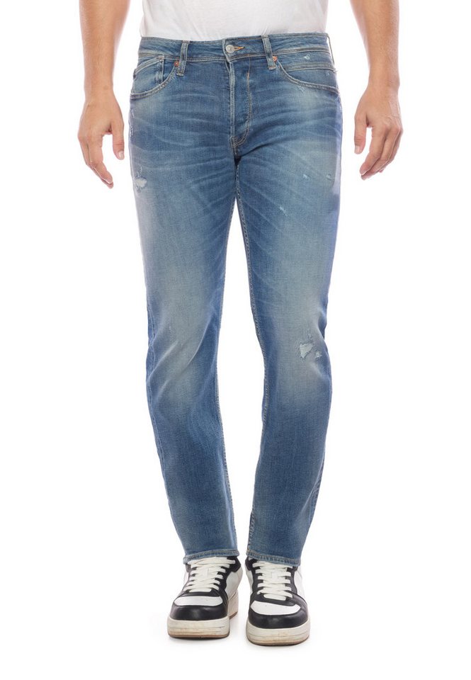 Le Temps Des Cerises Bequeme Jeans mit angesagten Used-Details von Le Temps Des Cerises