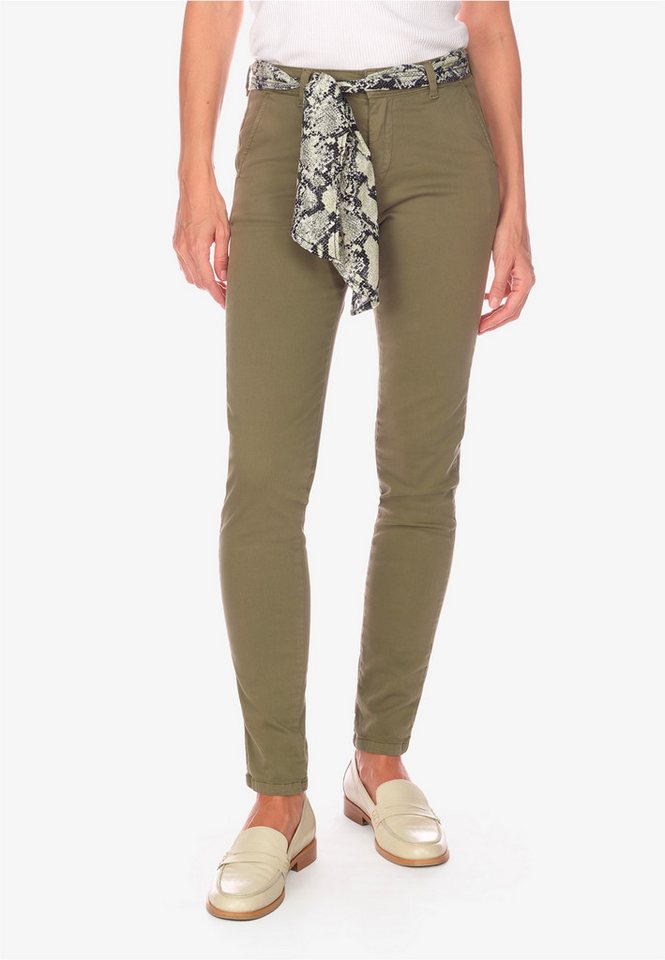 Le Temps Des Cerises Chinohose DYLI 5 mit paspelierten Gesäßtaschen von Le Temps Des Cerises