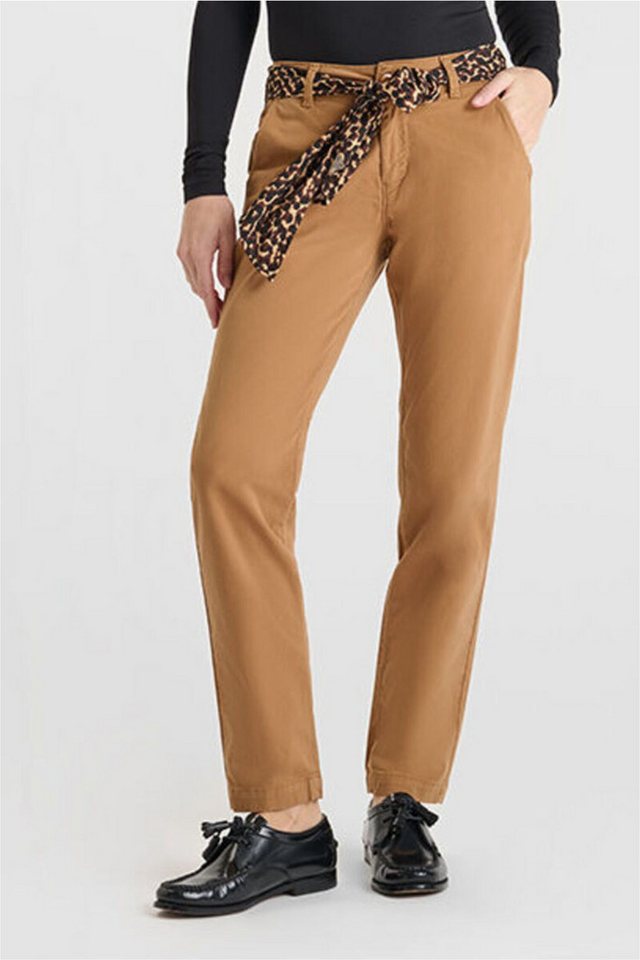 Le Temps Des Cerises Chinohose KRISTIN mit integriertem Gürtel von Le Temps Des Cerises