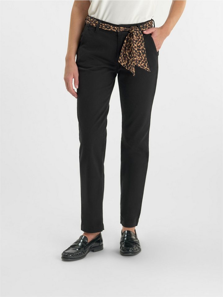 Le Temps Des Cerises Chinohose KRISTIN mit integriertem Gürtel von Le Temps Des Cerises