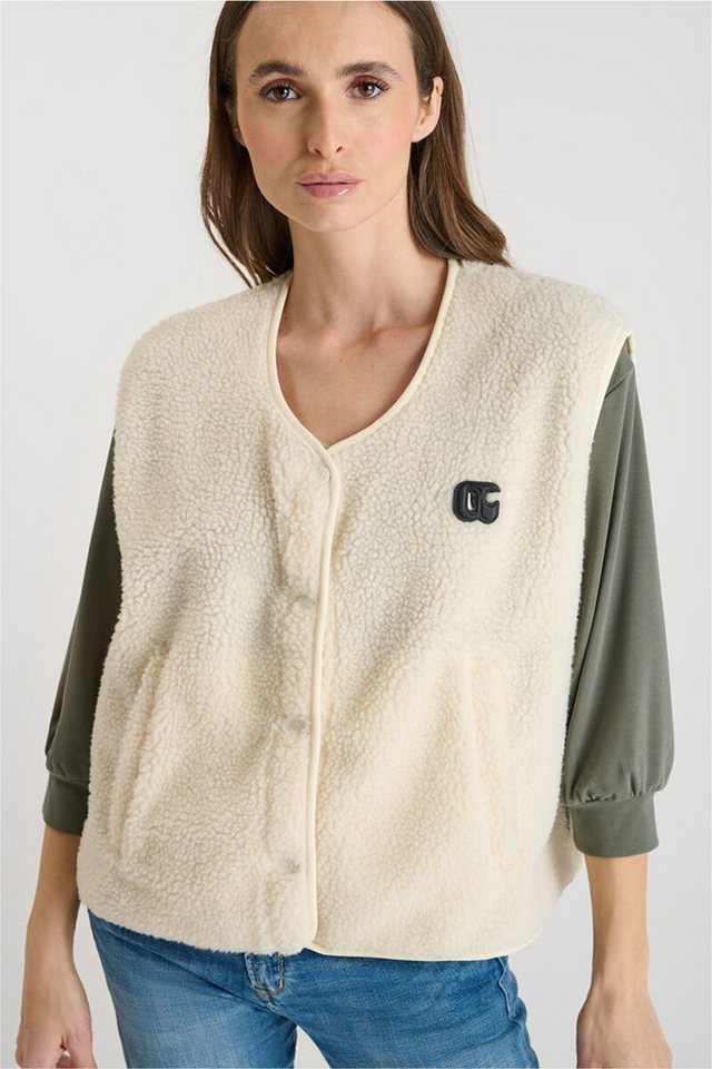 Le Temps Des Cerises Fleeceweste GUDRU im kuscheligen Design von Le Temps Des Cerises