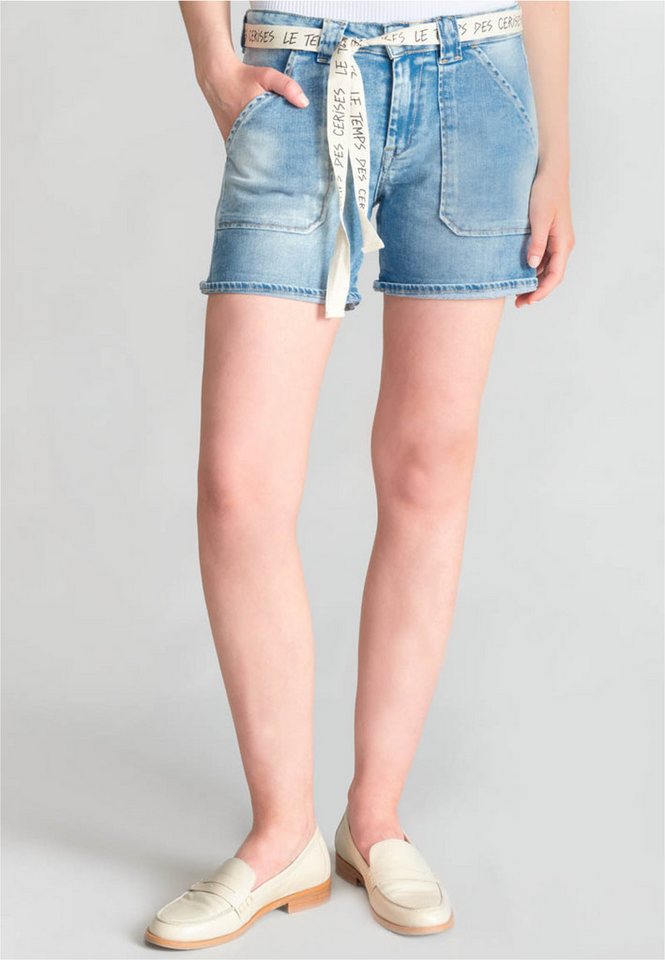 Le Temps Des Cerises Shorts BLOOM mit stylischem Bindegürtel von Le Temps Des Cerises