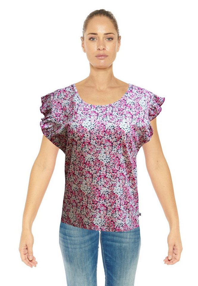 Le Temps Des Cerises T-Shirt HUTT mit floralem Allover-Muster von Le Temps Des Cerises