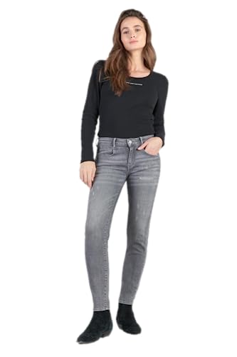 Eylau Power Skinny 7/8. Destroy Jeans, Grau Nr. 2, grau, 28W von Le Temps des Cerises