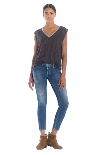 Le Temps des Cerises Damen Jeans Blue Denim 27 von Le Temps des Cerises