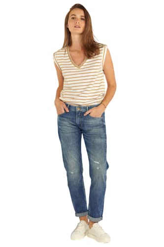 Le Temps des Cerises Damen Jeans Blue Denim 29 von Le Temps des Cerises