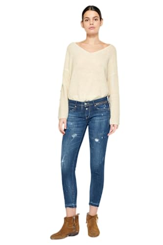 Le Temps des Cerises Damen Jeans JF PULPC CEIBA blau 31 von Le Temps des Cerises