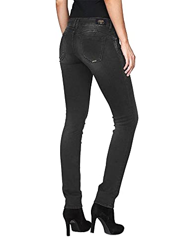 Le Temps des Cerises Damen Jeans Pulp Regular Straight (Schwarz, 28W) von Le Temps des Cerises
