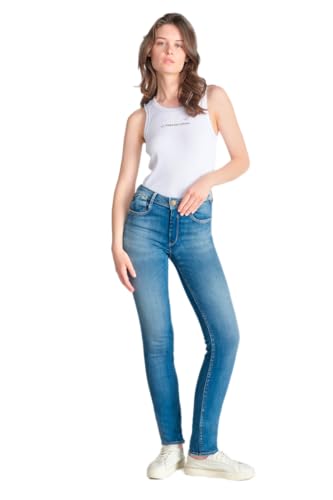 Le Temps des Cerises Pomy Pulp Jeans Regular High Waist Blau Nr. 3, blau, 28W von Le Temps des Cerises