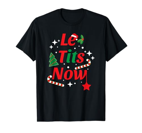 Le Tits Now Lustiger Weihnachtsschnee T-Shirt - Männer, Cartoon-Fans - Schwarz - S Le Tits Now Lustiger Weihnachtsschnee T-Shirt - Männer, Cartoon-Fans - Schwarz - S von Le Tits Now Funny Christmas Humor Tee