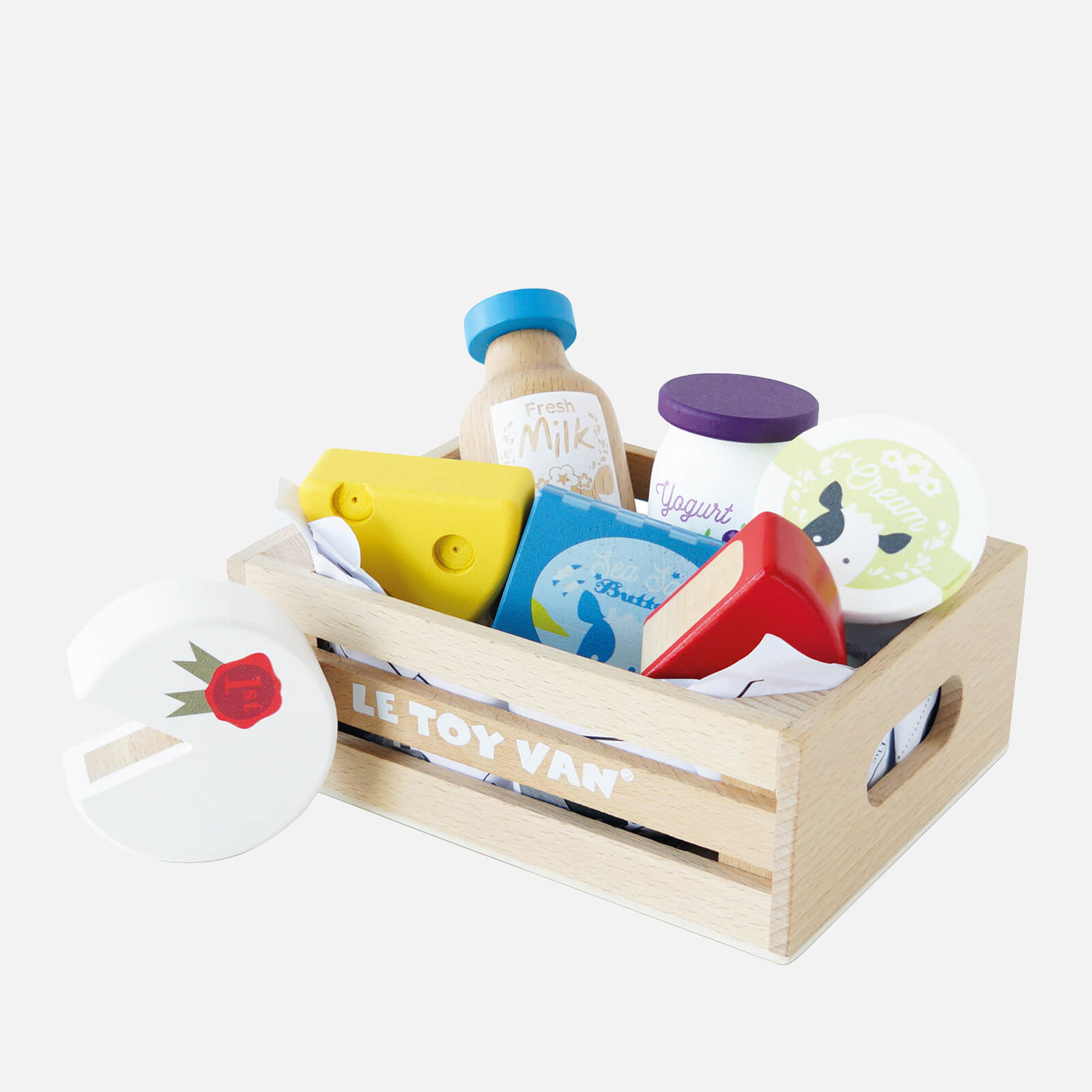 Le Toy Van Honeybake Cheese and Dairy Crate Set von Le Toy Van