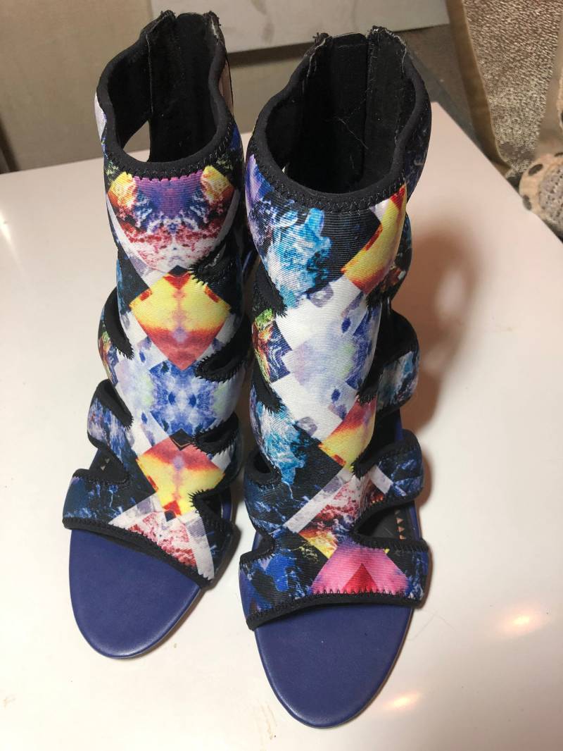 Damen Bootie Sandale Größe 9 von LeBoudior