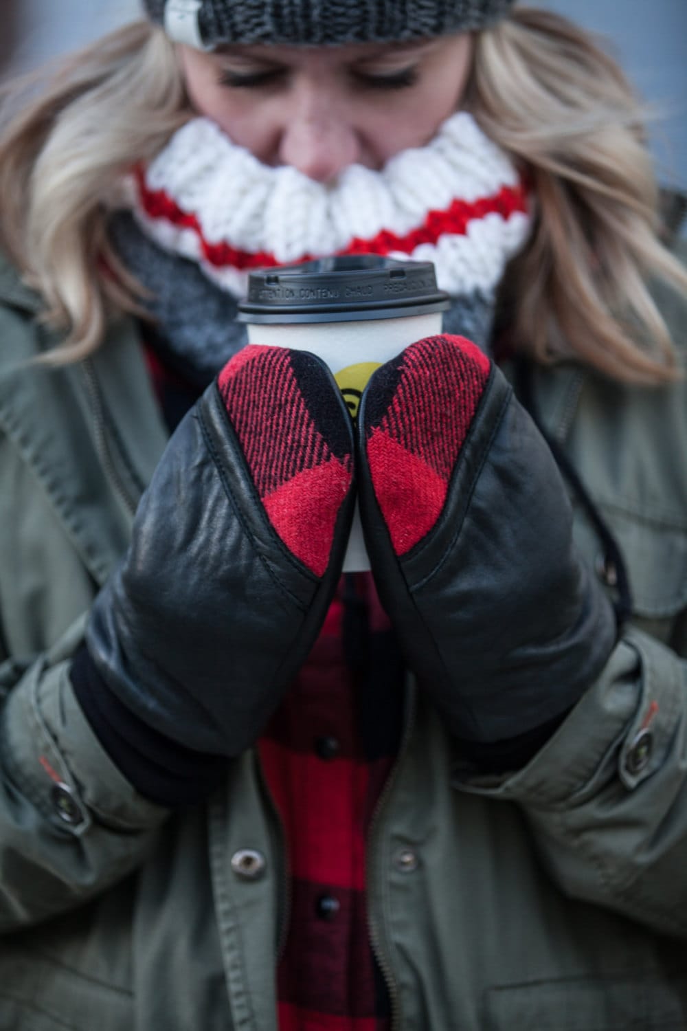 Fäustlinge Aus Leder Und Wolle Fäustlinge Aus Leder Und Wolle von LeBucheronUrbain