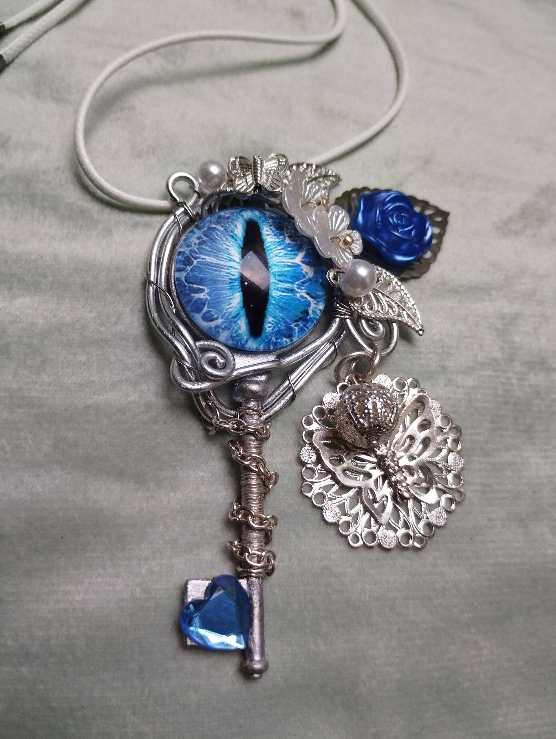 Anhänger Schlüssel/Drachenauge Anhänger Schlüssel/Drachenauge von LeChatNoirCollection